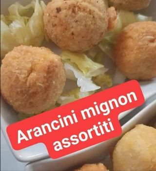 Arancini mignon assortiti