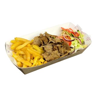 Донер в лодочке с говядиной