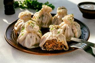 Chinkali z wieprzowiną