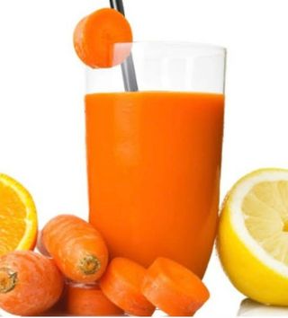 Sumo de Cenoura e Laranja