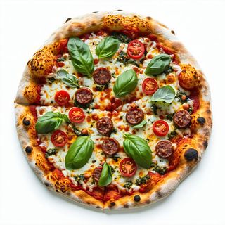 Pizza pesto
