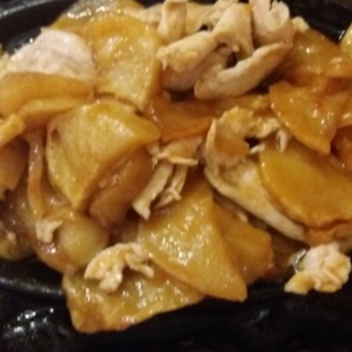 34b Pollo con patate alla piastra