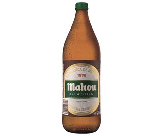 Cerveza Clásica Mahou · Botella de 1 litro