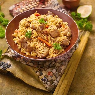 74. Arroz con ternera