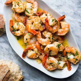 Shrimp scampi