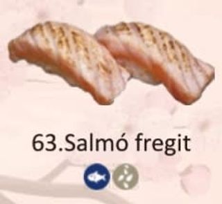 63. Nigiri Salmó Fregit (2 Uds.)