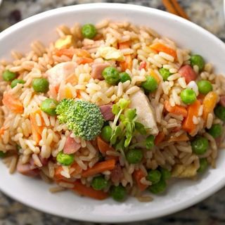 ARROZ CON TERNERA Y VERDURA