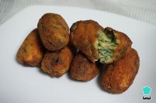 Croquetas Queso Cabra Con Espinacas (8 Uds.)