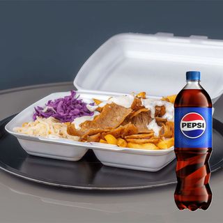 Zestaw kebab + Pepsi 500ml