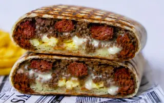 Taco Montpellier + Ración de papas