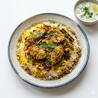 Biryani Con Pescado