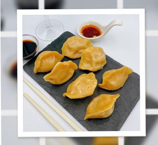 Ravioli con maiale e cipollotto