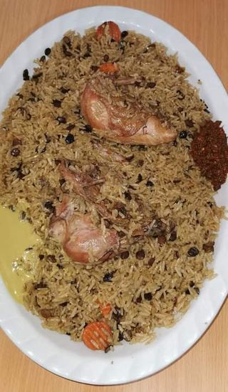 Riz au soumara (Poulet)