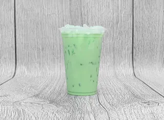 Mint Green Tea With Milk