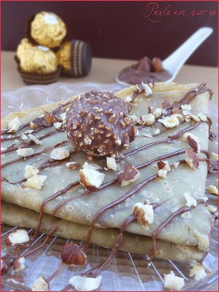 Crêpe Ferrero rocher