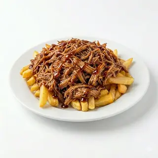 Papas Con Pulled Pork