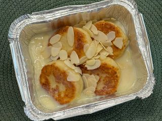 Сирники з мигдалевими пластівцями (280г)