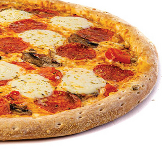 Итальянская с моцареллой и пепперони на традиционном тесте 23 см 