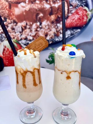 White Chocolate Milkshake
