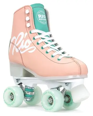 Ролики Rio Roller Script peach-green, Персиково-зелений, 40.5