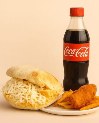 1 chiling poulet +frites épicées +1x Tenders+ boisson 25cl