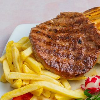 Srednja pjeskavica - porcija