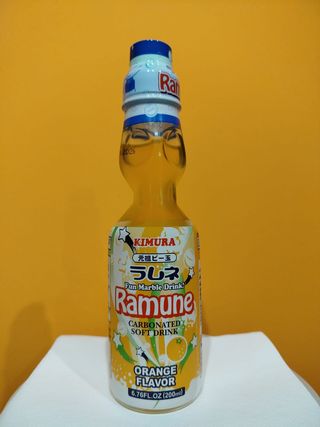 Ramune Japonés De Naranja (330 Ml.)
