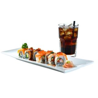 Rollitos de pato + box de sushi (10 pzs.) + bebida