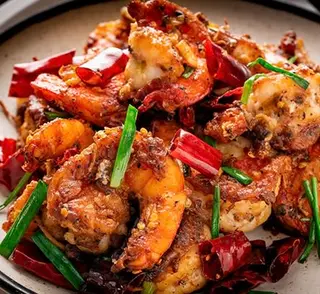 Singapore Chilli Prawn