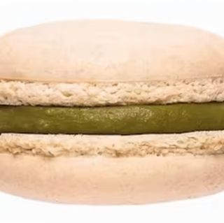 Makaronik matcha z jogurtem