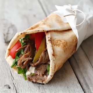 Pita Durum Falafel (Vegano) - فلافل