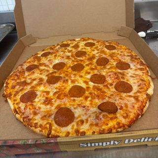 Pizza familiar exótica 