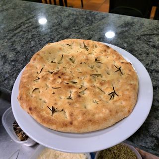 Focaccia Amb Oli De Romaní I Sal