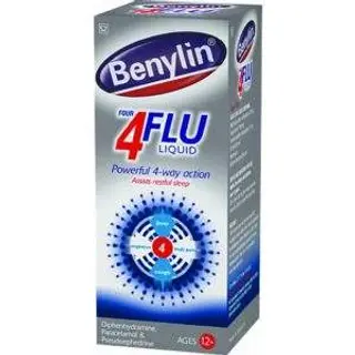 Benylin 4 Flu 100Ml