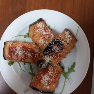 Involtini di parmigiana gluten free 