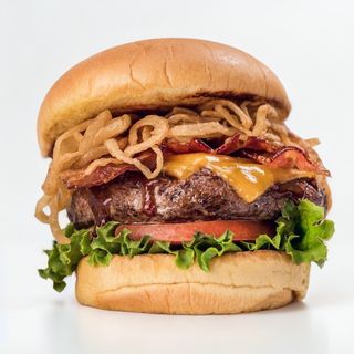 BBQ bacon cheeseburger