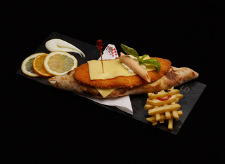 Baguette Farcie Escalope Pannée