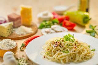 Spaghete Aglio, Olio, Pepperoncini