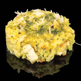 Ризото с пиле и пармезан﻿