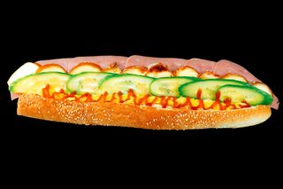 Сандвич свинска шунка