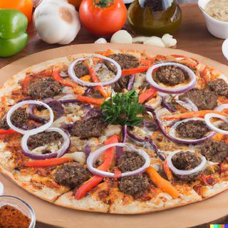 Menu Enfants Pizza Viande Hachée