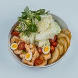 Цезарь с креветками (400г)