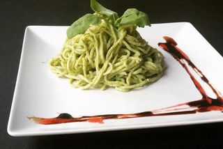Spaghetti Al Pesto