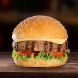Hamburguesa con queso