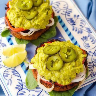 Hamburguesa Jalapeña Vegan