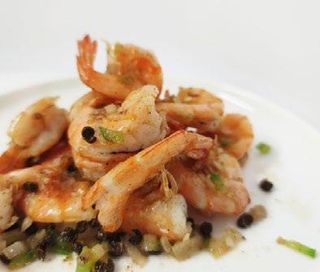 Gamberi al sale e pepe