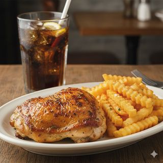 Plato De Muslo De Pollo