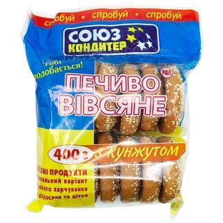 Ciastka owsiane z sezamem “Soyuz Kondyter” 400g