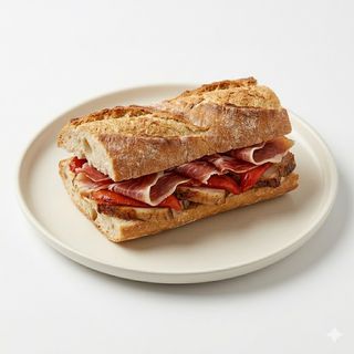 Baguette Serranito