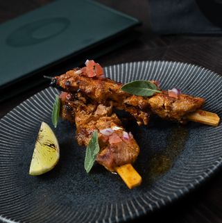 Японски шишчета "Якитори" - Пилешко Nikkei style